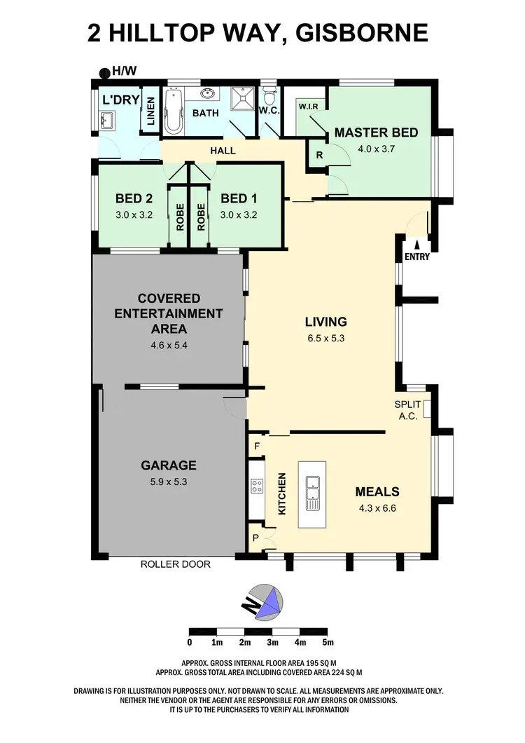 Floorplan of Homely house listing, 2 Hilltop Way, Gisborne VIC 3437