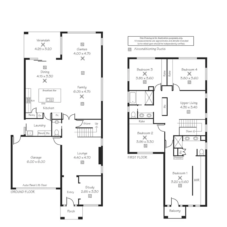 Floorplan of Homely house listing, 58 Swinden Crescent, Blakeview SA 5114