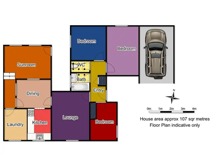 Floorplan of Homely house listing, 5 Jindalee Avenue, Orange NSW 2800