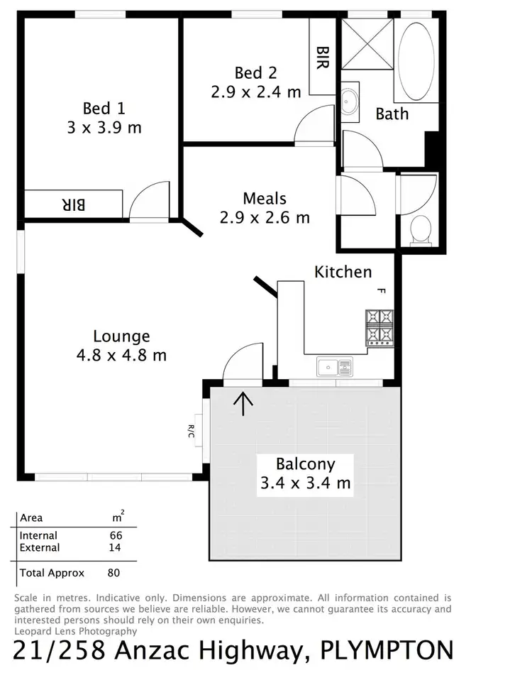 Floorplan of Homely house listing, 21/258 Anzac Highway, Plympton SA 5038