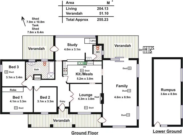 Floorplan of Homely house listing, 17 Calton Road, Gawler East SA 5118