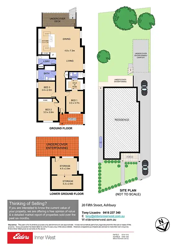 Floorplan of Homely house listing, 20 Fifth Street, Ashbury NSW 2193