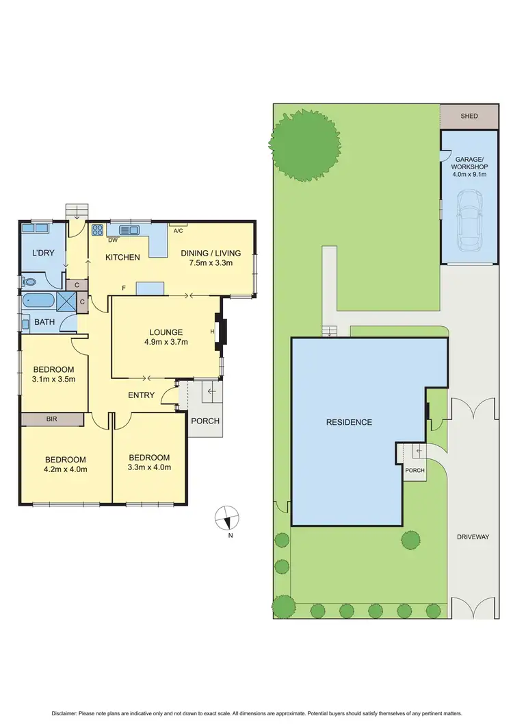 Floorplan of Homely house listing, 5 Hill Street, Altona North VIC 3025