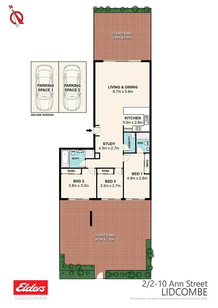 Floorplan of Homely apartment listing, 2/2-10 Ann Street, Lidcombe NSW 2141