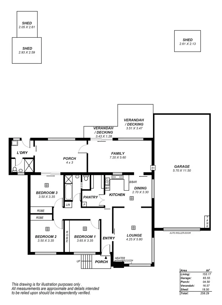 Floorplan of Homely house listing, 12 Windsor Road, Highbury SA 5089
