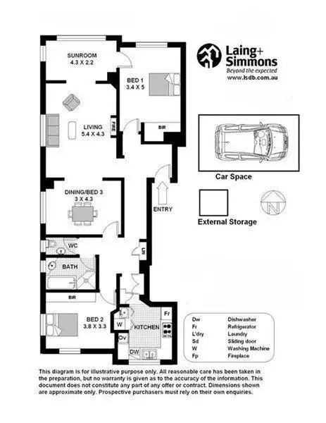 Floorplan of Homely apartment listing, GO2/274 New South Head Road, Double Bay NSW 2028