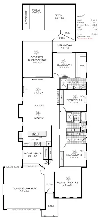 Floorplan of Homely house listing, 5 Providence Place, Hindmarsh Island SA 5214