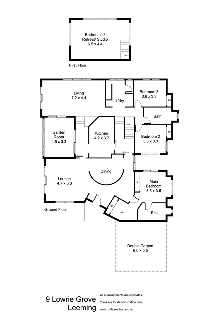 Floorplan of Homely house listing, 9 Lowrie Grove, Leeming WA 6149