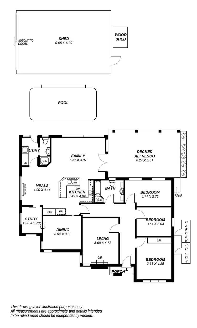 Floorplan of Homely house listing, 32 Allen Terrace, Glenelg East SA 5045