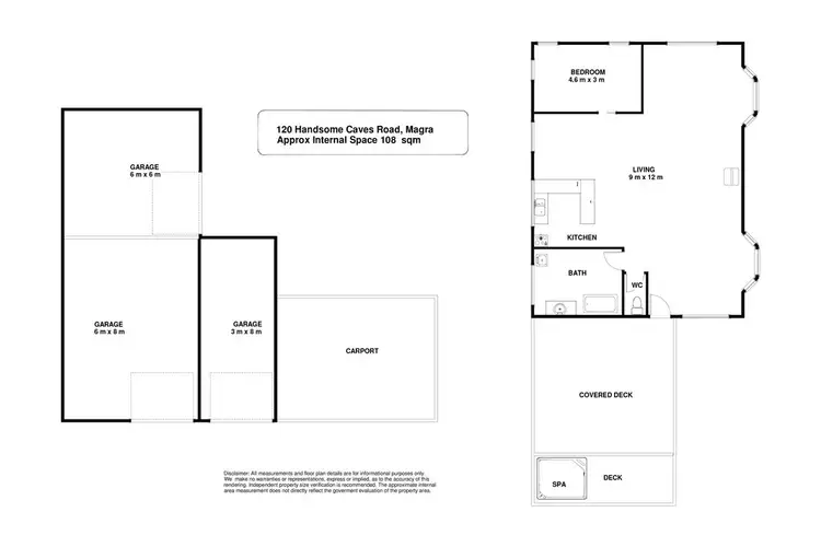 Floorplan of Homely house listing, 23 Handsome Caves Road, Magra TAS 7140