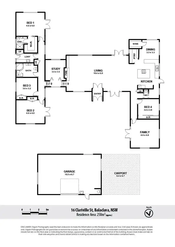 Floorplan of Homely house listing, 16.. Clariville Street, Mittagong NSW 2575