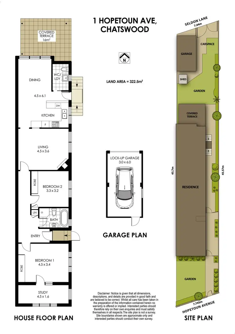 Floorplan of Homely house listing, 1 Hopetoun Avenue, Chatswood NSW 2067