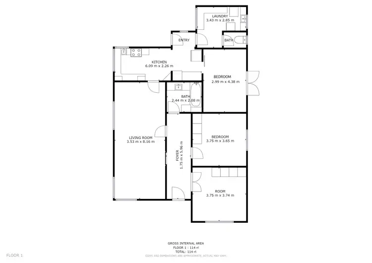 Floorplan of Homely house listing, 11 Riverway Road, Montrose TAS 7010