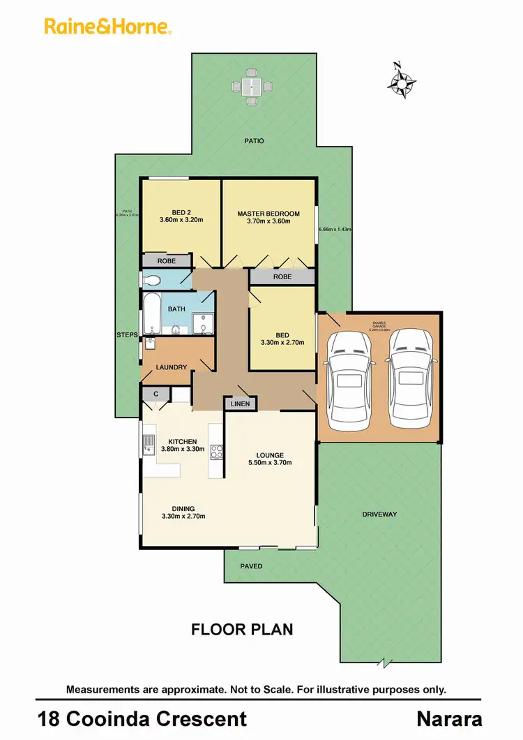 Floorplan of Homely house listing, 18 Cooinda Crescent, Narara NSW 2250
