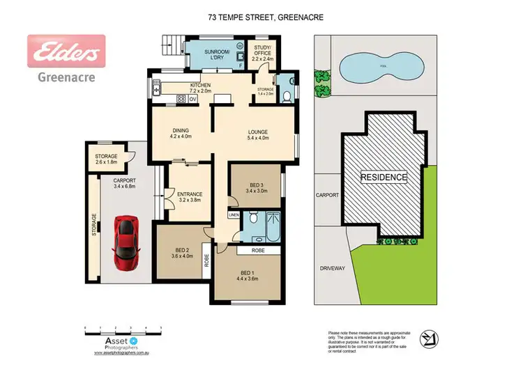 Floorplan of Homely house listing, 73 Tempe Street, Greenacre NSW 2190