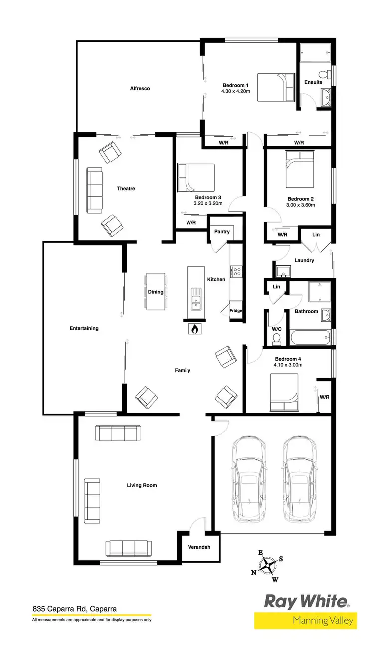 Floorplan of Homely rural property listing, 835 Caparra Road, Wingham NSW 2429