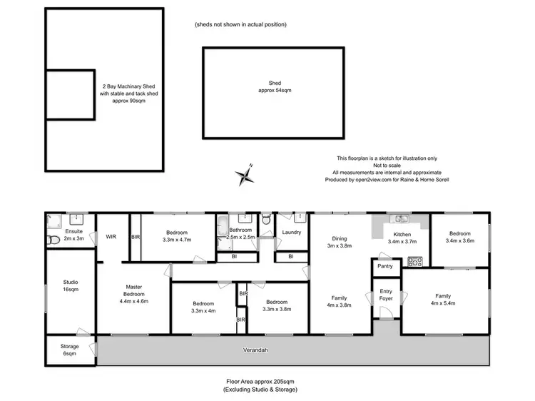 Floorplan of Homely rural property listing, 58 Tullamore Road, Orielton TAS 7172