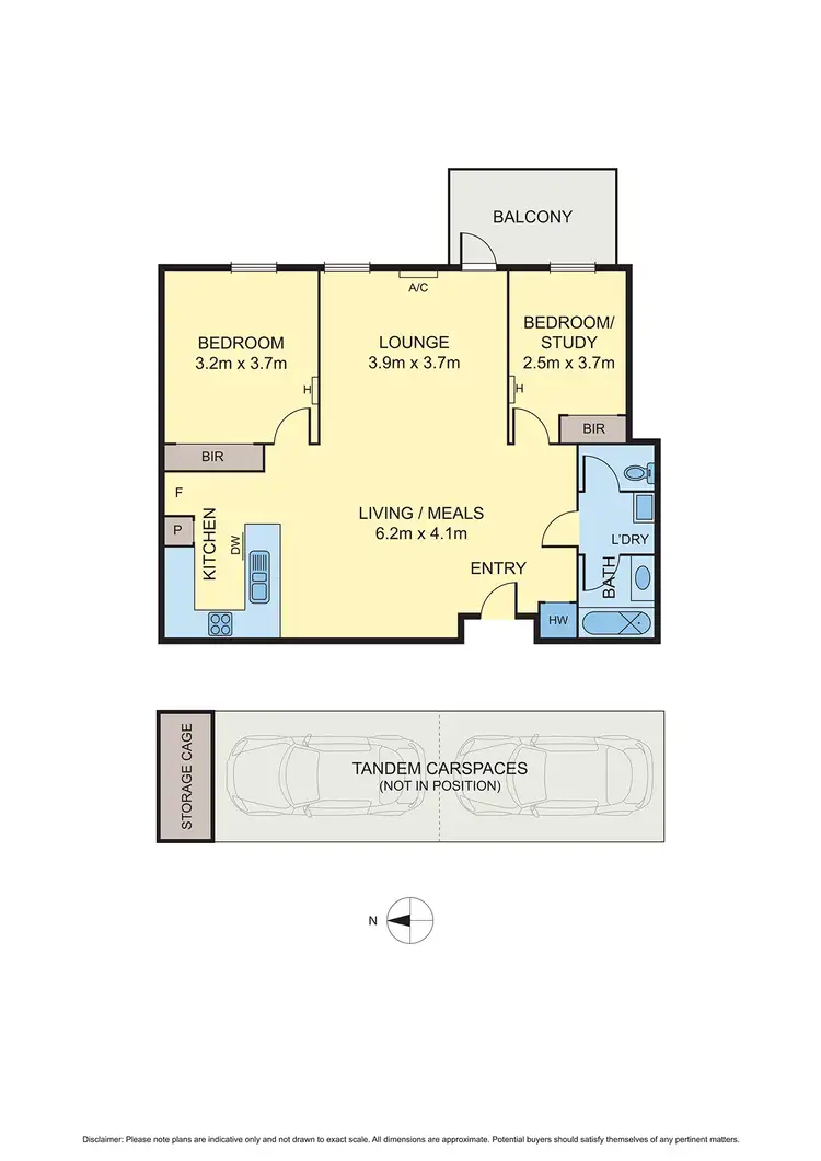 Floorplan of Homely apartment listing, 315/5 Ordnance Reserve, Maribyrnong VIC 3032