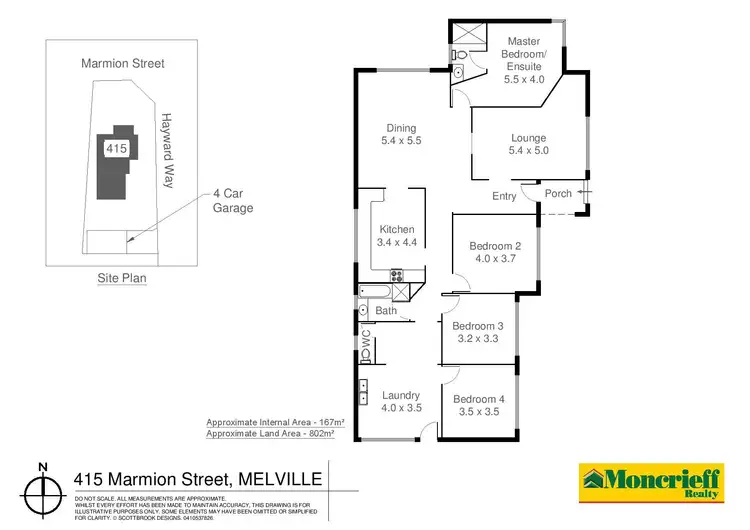 Floorplan of Homely house listing, 415 Marmion Street, Myaree WA 6154