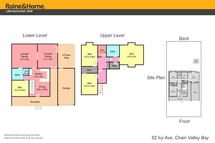 Floorplan of Homely house listing, 52 Ivy Avenue, Chain Valley Bay NSW 2259