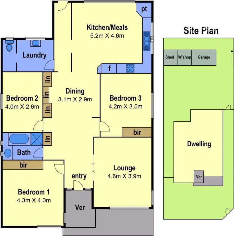 Floorplan of Homely house listing, 62 Liston Avenue, Reservoir VIC 3073