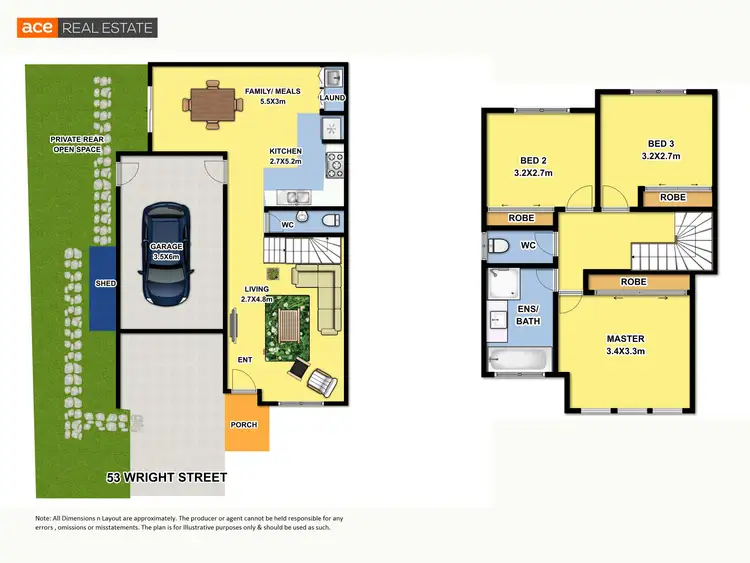 Floorplan of Homely house listing, 53 Wright Street, Laverton VIC 3028