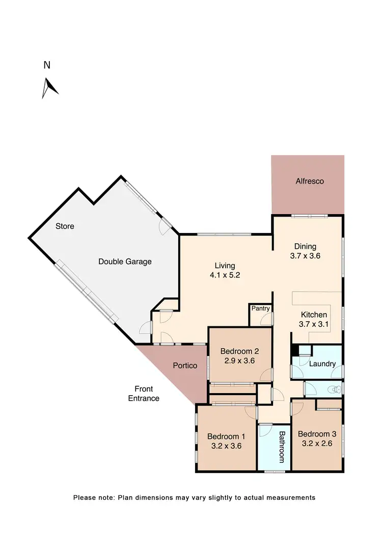 Floorplan of Homely house listing, 2/64 Park Street, Wendouree VIC 3355
