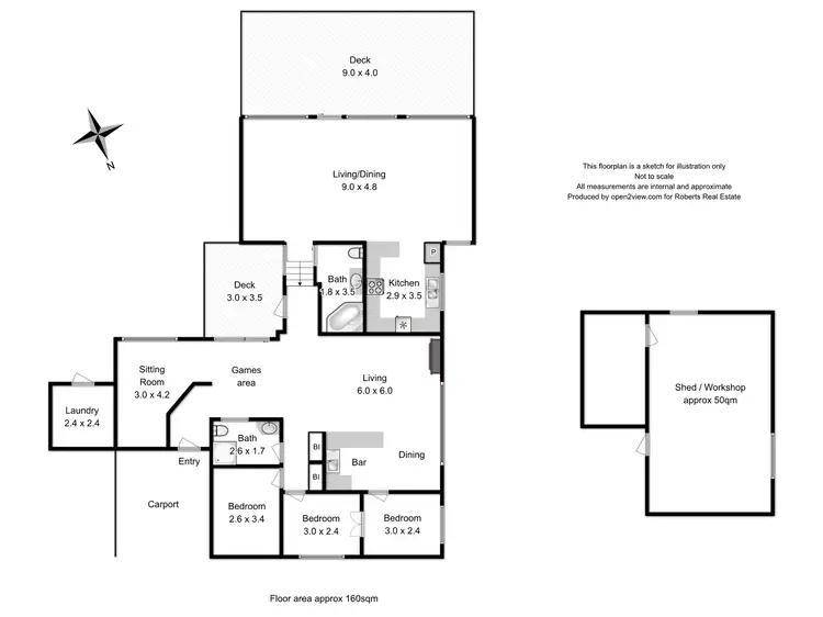 Floorplan of Homely house listing, 249 Carlton Beach Road, Carlton TAS 7173