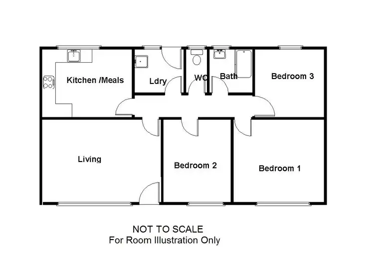 Floorplan of Homely house listing, 27 Colin Street, Loxton SA 5333