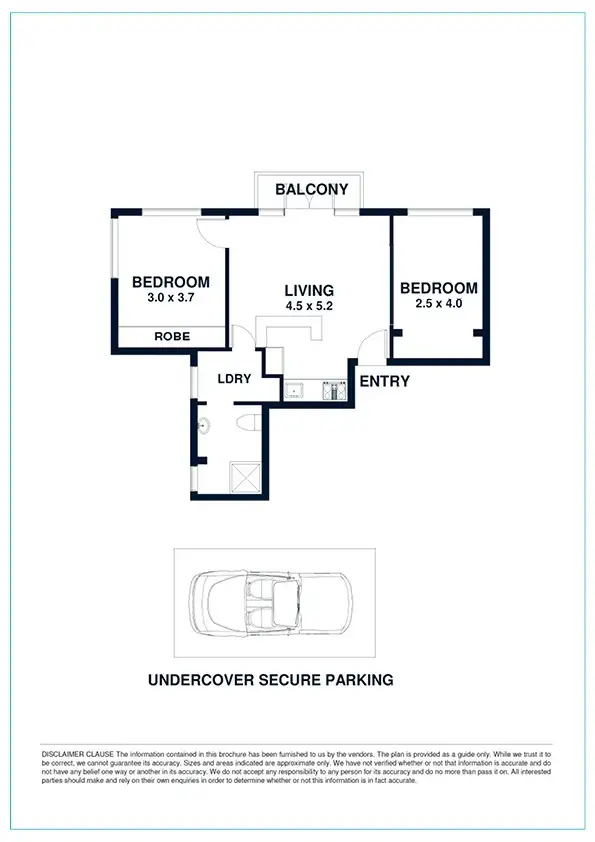 Floorplan of Homely apartment listing, 5/186 Victoria Road, Bellevue Hill NSW 2023