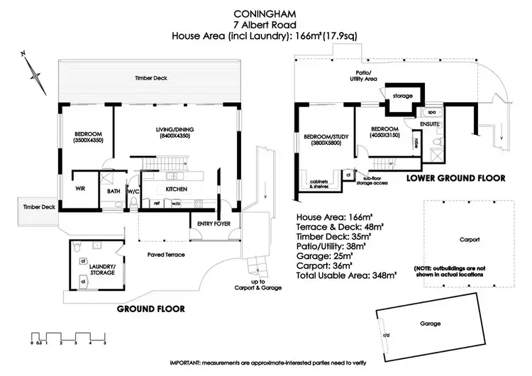 Floorplan of Homely house listing, 7 Albert Road, Coningham TAS 7054