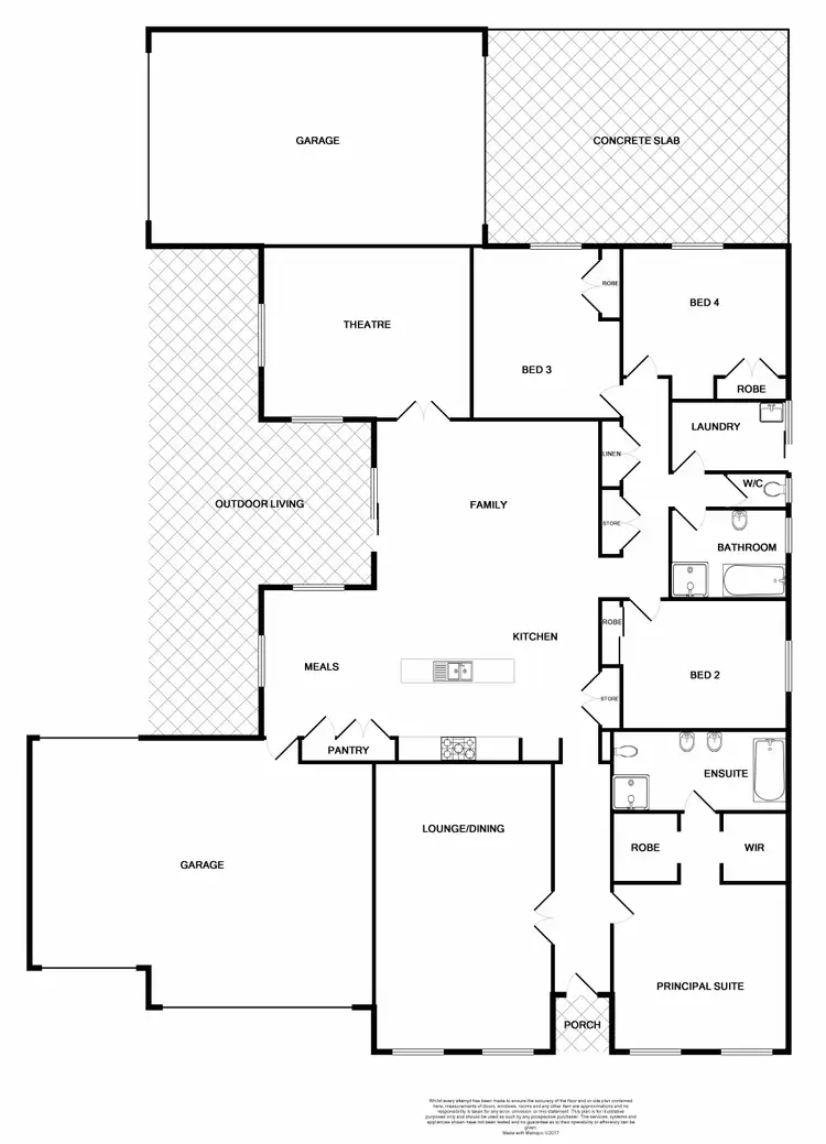 Floorplan of Homely house listing, 23 Duskdarter Street, Chisholm NSW 2322