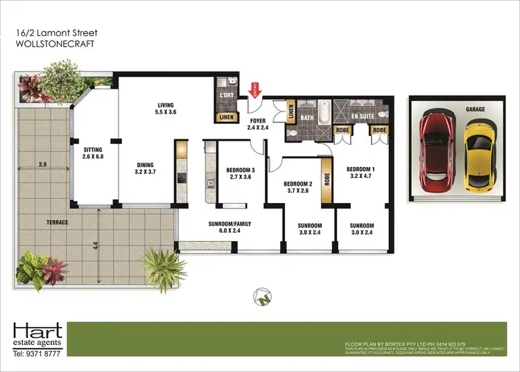 Floorplan of Homely apartment listing, 16/2 Lamont Street, Wollstonecraft NSW 2065