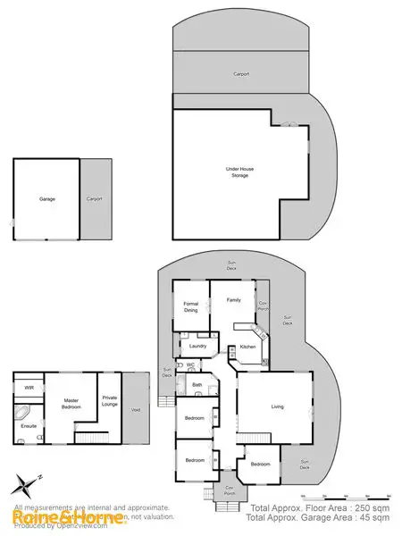 Floorplan of Homely house listing, 74 Lady Penrhyn Drive, Blackmans Bay TAS 7052