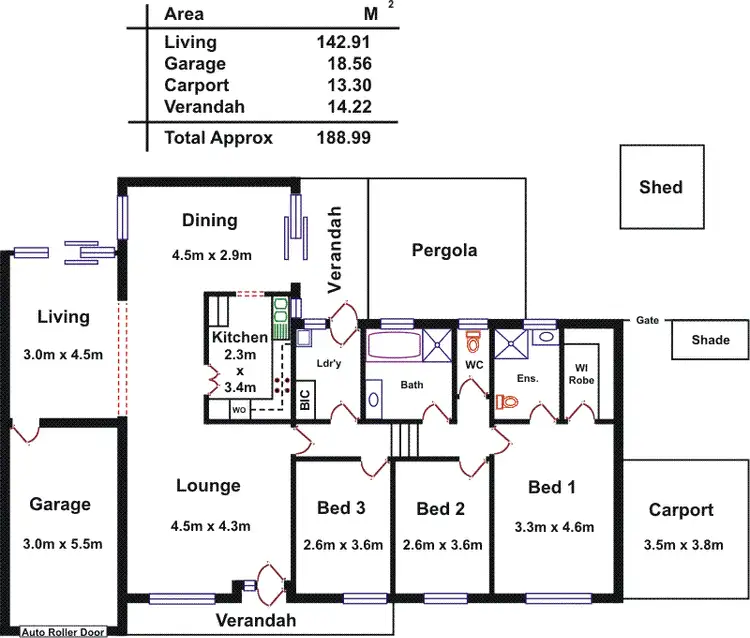Floorplan of Homely house listing, 6 Marble Terrace, Stonyfell SA 5066