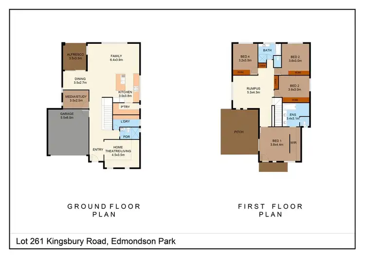 Floorplan of Homely house listing, 21 Kingsbury Road, Edmondson Park NSW 2174