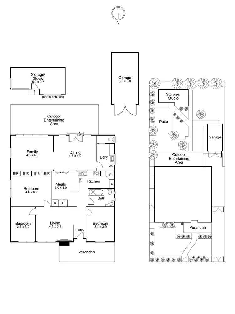Floorplan of Homely house listing, 9 Bedford Street, Airport West VIC 3042