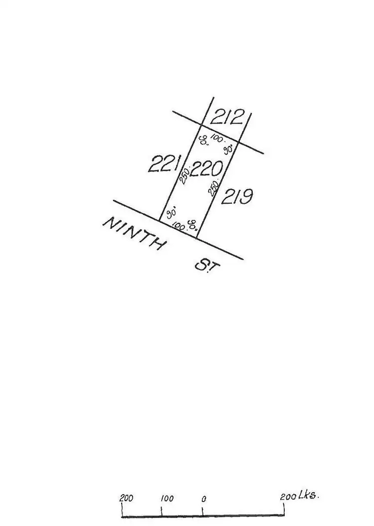 Floorplan of Homely land listing, 4 Ninth Street, Snowtown SA 5520