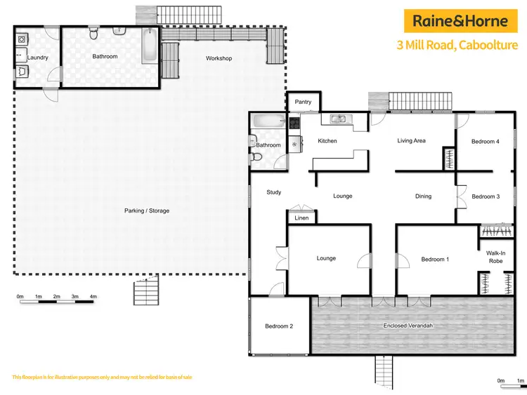 Floorplan of Homely house listing, 3 Mill Road, Caboolture QLD 4510