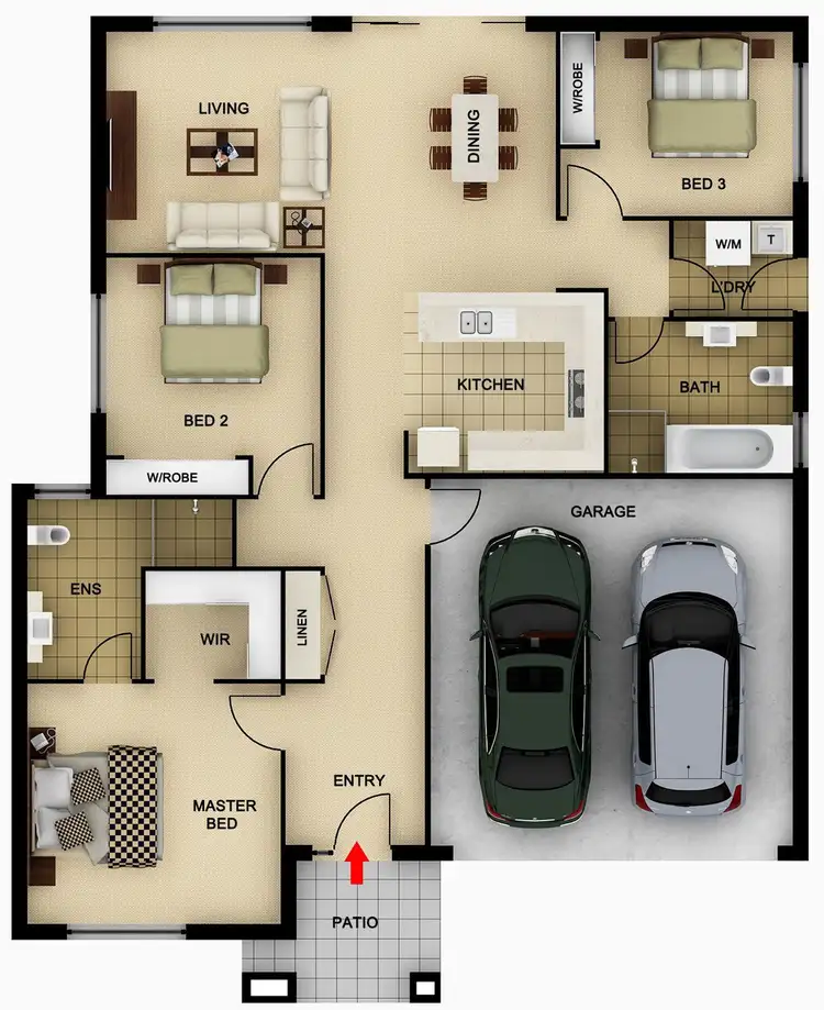 Floorplan of Homely house listing, 29 Dunphy Crescent, Mudgee NSW 2850