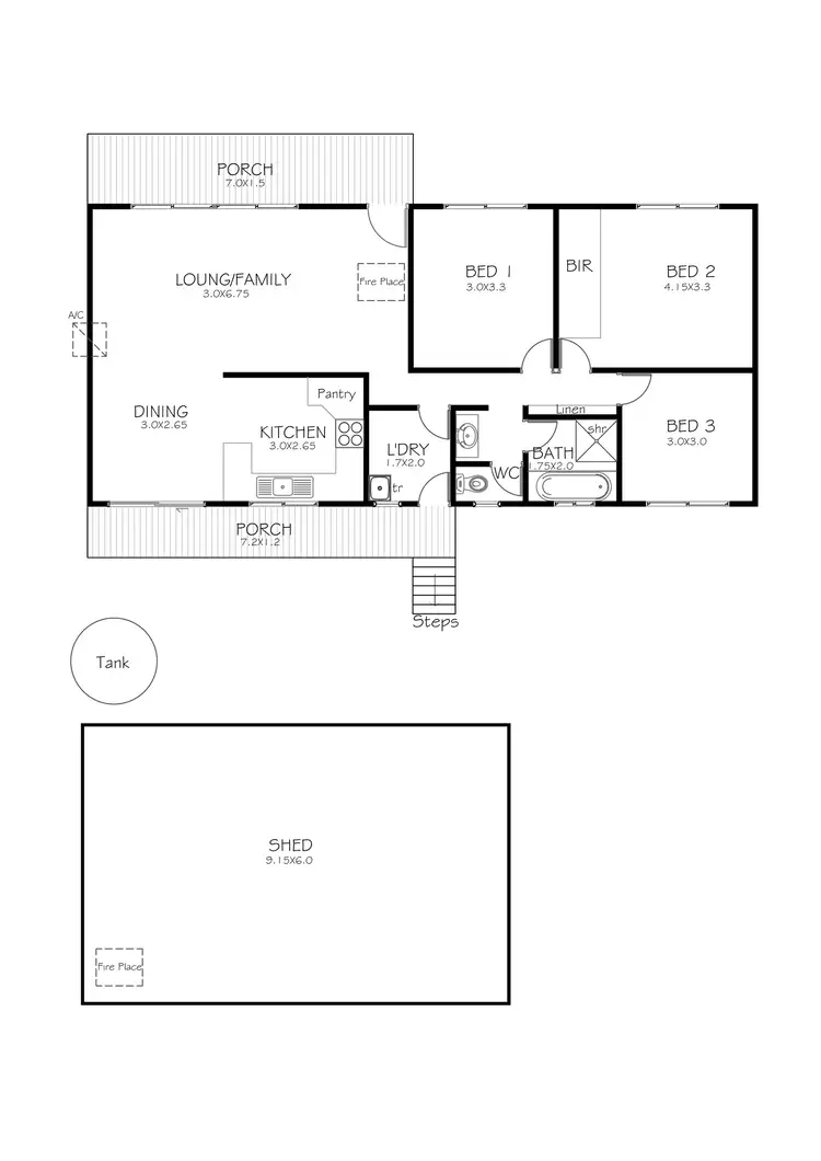 Floorplan of Homely house listing, 53 Ocean Avenue, Port Lincoln SA 5606