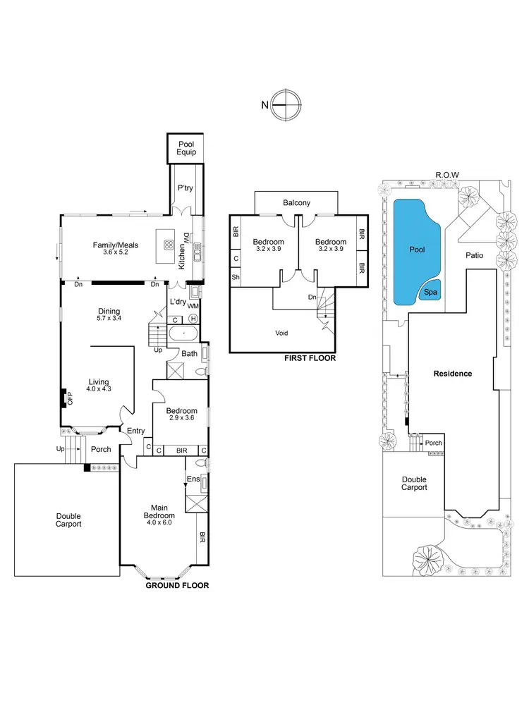 Floorplan of Homely house listing, 22 River Avenue, Ascot Vale VIC 3032