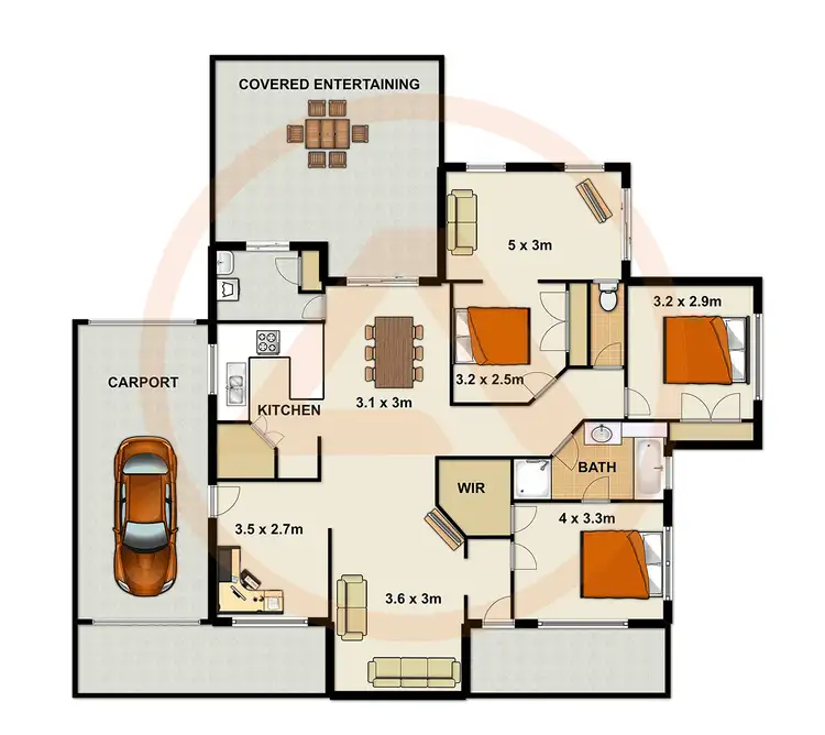 Floorplan of Homely house listing, 172 Waller Road, Heritage Park QLD 4118