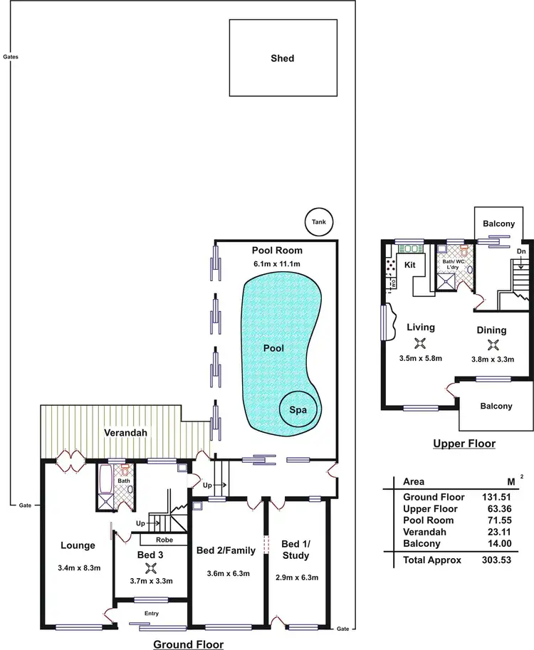 Floorplan of Homely house listing, 31 Oleander Road, Maslin Beach SA 5170