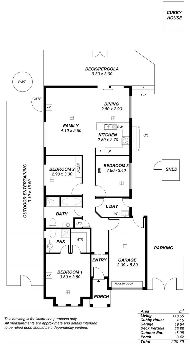 Floorplan of Homely house listing, 28 Perry Road, Huntfield Heights SA 5163