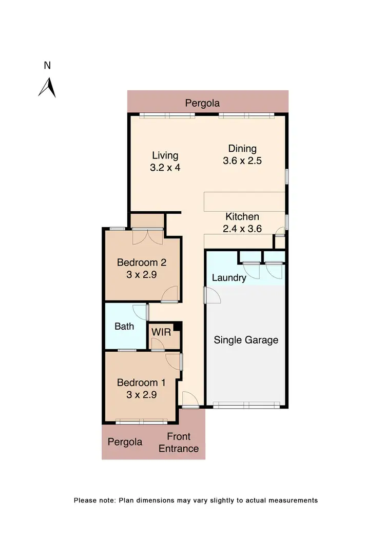 Floorplan of Homely house listing, 15 Latitude Court, Ballarat East VIC 3350
