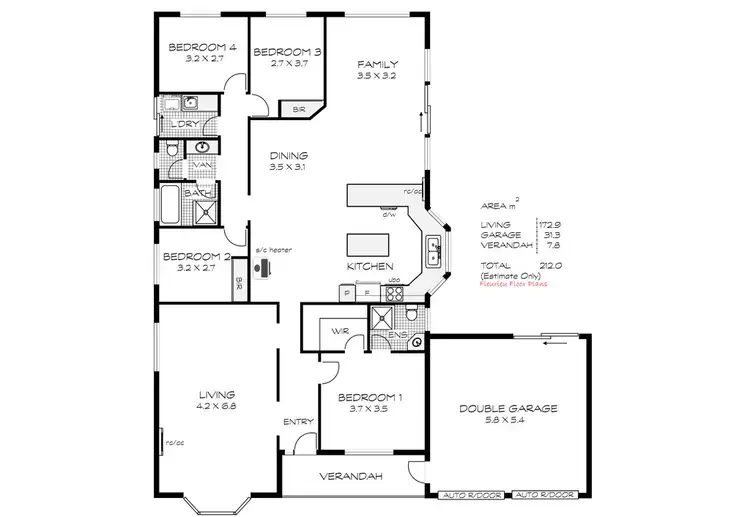 Floorplan of Homely house listing, 9 Clark Terrace, Port Elliot SA 5212