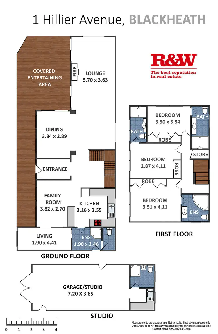Floorplan of Homely house listing, 1 Hillier Avenue, Blackheath NSW 2785
