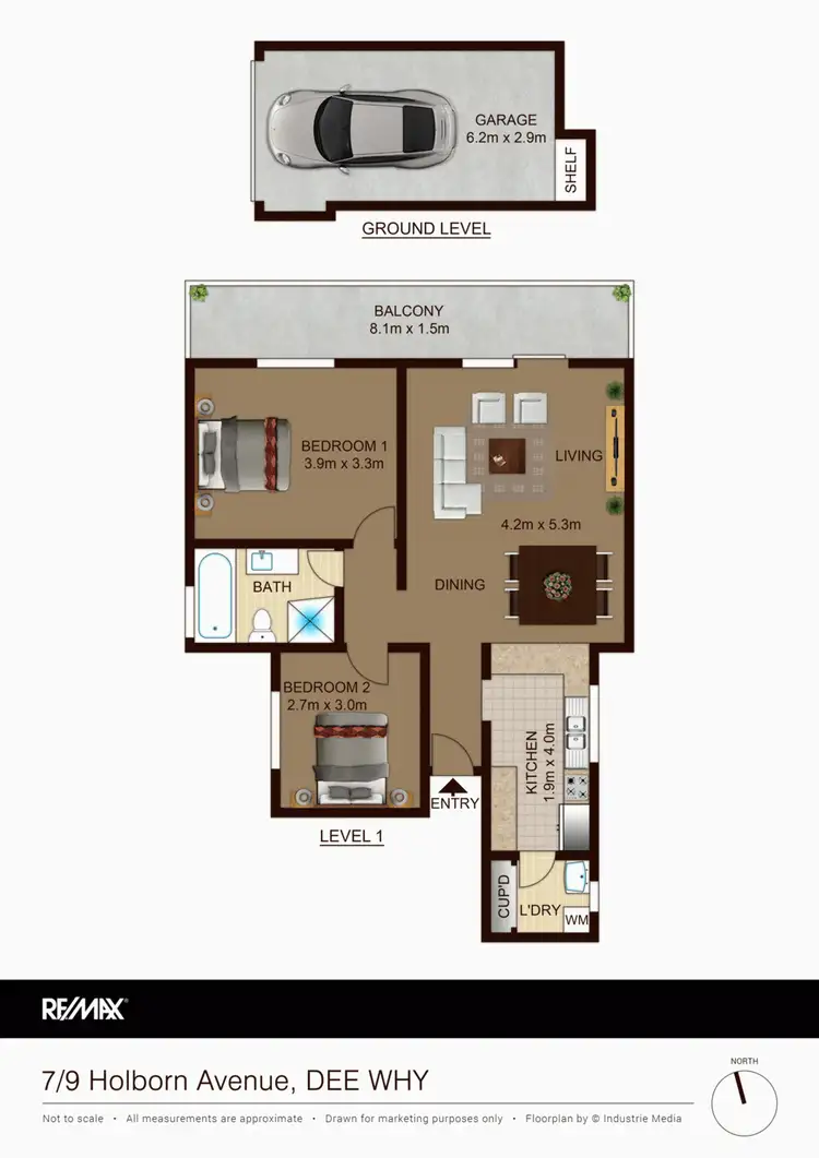 Floorplan of Homely unit listing, 7/9 Holborn Avenue, Dee Why NSW 2099