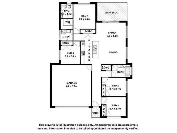 Floorplan of Homely house listing, 12 Alexander Tolmer Way, Robe SA 5276